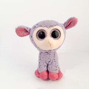 TY Beanie Boo 'Lavender' the Purple Lamb 6 in kids toy plushie stuffed animal